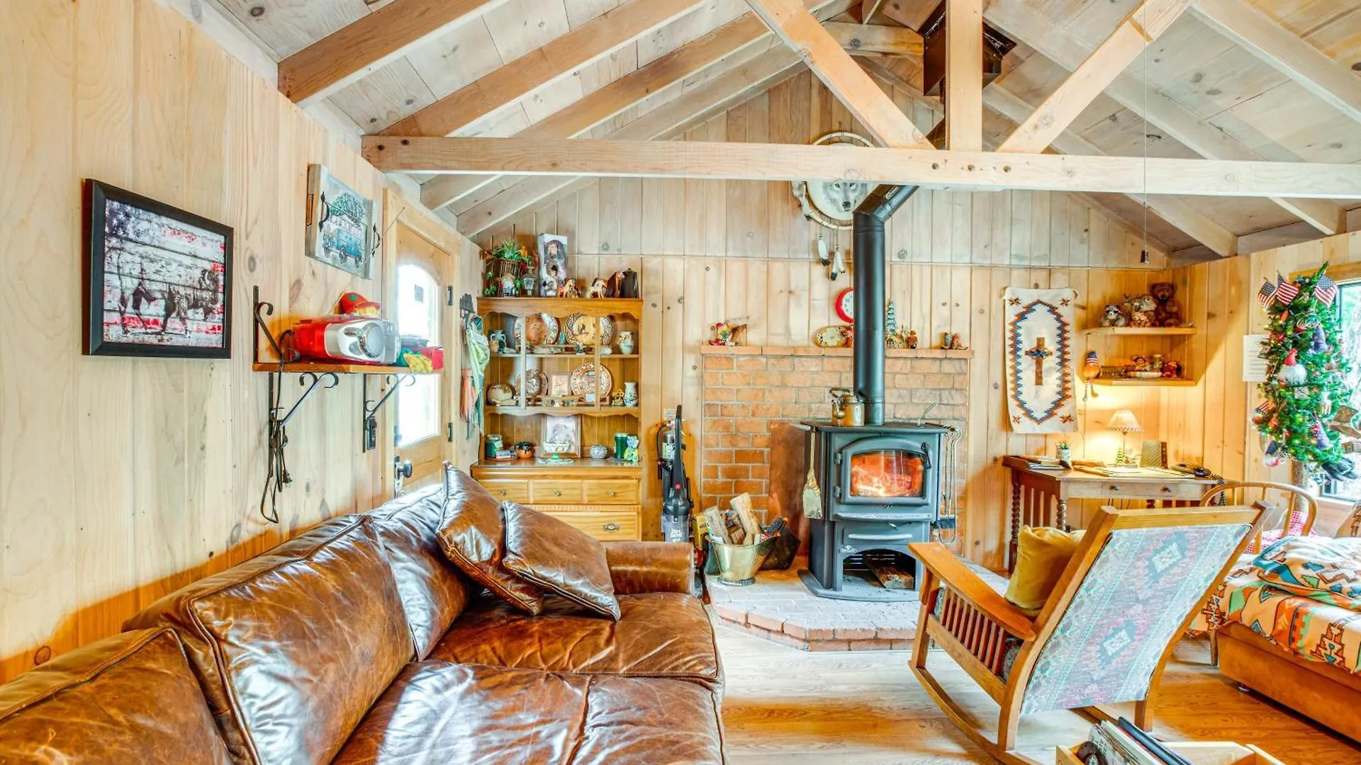 بيت للعطل 4 Mi To Lake Tahoe Cozy Cabin With Deck! سووث لاك تاهوي